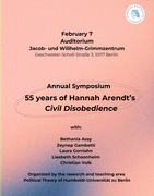 55 years of Hannah Arendt’s Civil Disobedience